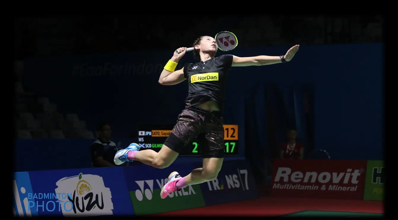 Image of badminton player